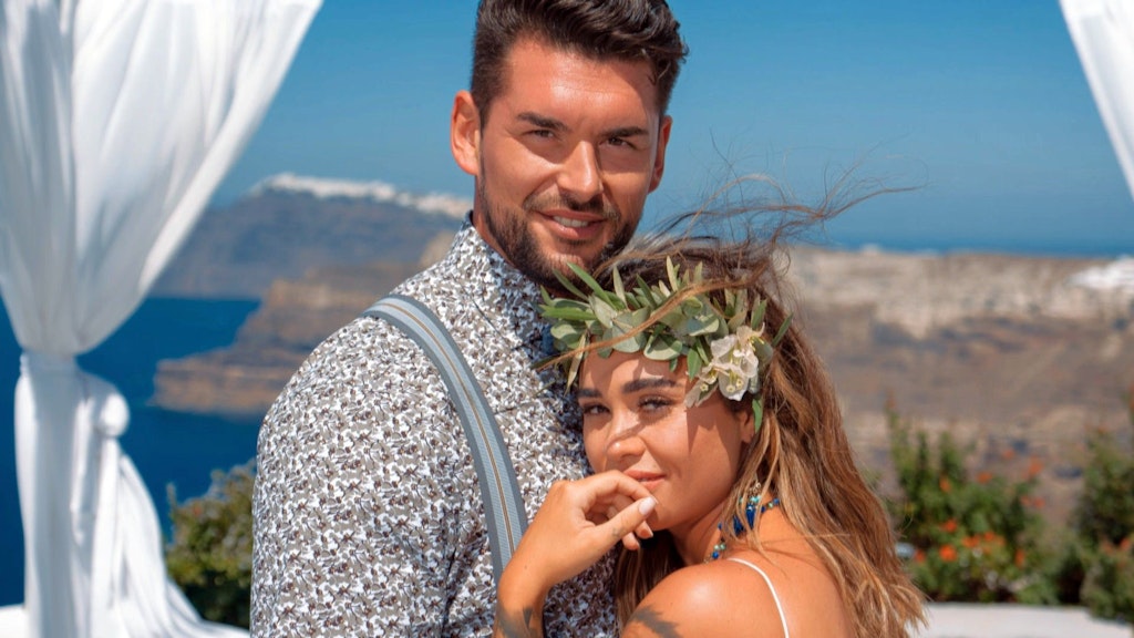 Bei Hochzeitsshooting war noch Zweisamkeit da: „Bachelorette“ Melissa und Ioannis.