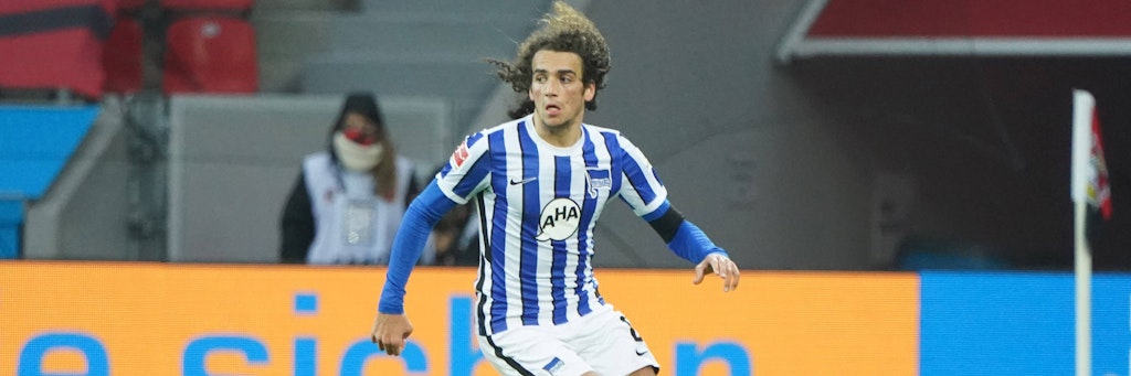 Matteo Guendouzi ist Anfang Oktober vom FC Arsenal zu Hertha gekommen und bewegt sich jetzt schon als Chef auf dem Platz. 