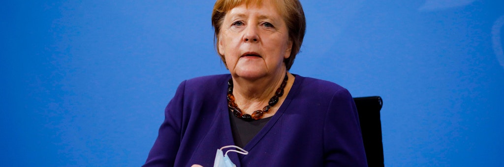 Bundeskanzlerin Angela Merkel (CDU): Deutschland ist in der Corona-Pandemie noch «sehr weit entfernt» von den Zielwerten. Angestrebt wird ein Wert von 50 Neuinfektionen pro 100 000 Einwohner innerhalb von sieben Tagen. 