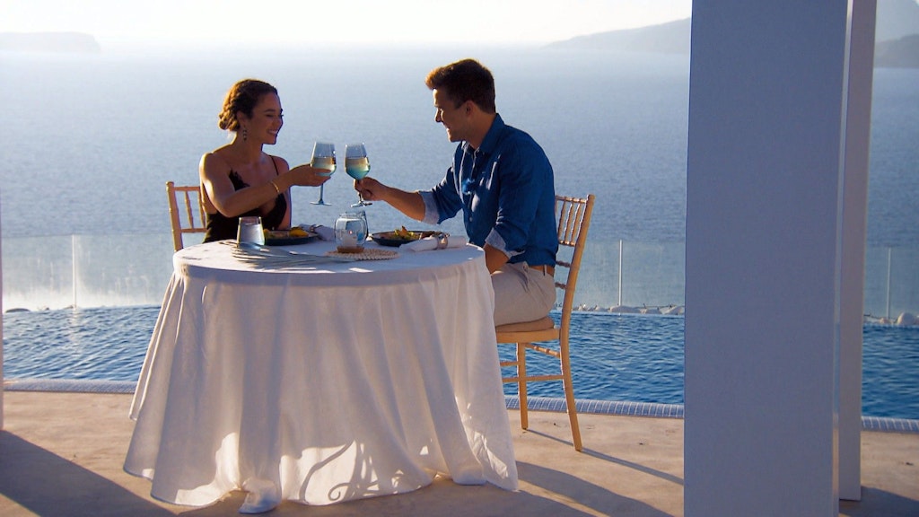 „Bachelorette“ Melissa beim Dream-Date mit Ösi-Daniel.