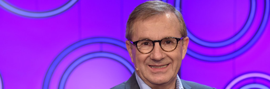 Jan Hofer bei einer Aufzeichnung der TV-Show „Dingsda“.