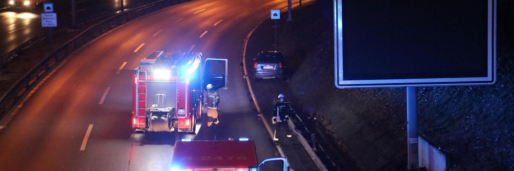 Der Unfall ereignete sich an der Ausfahrt Kurfürstendamm.