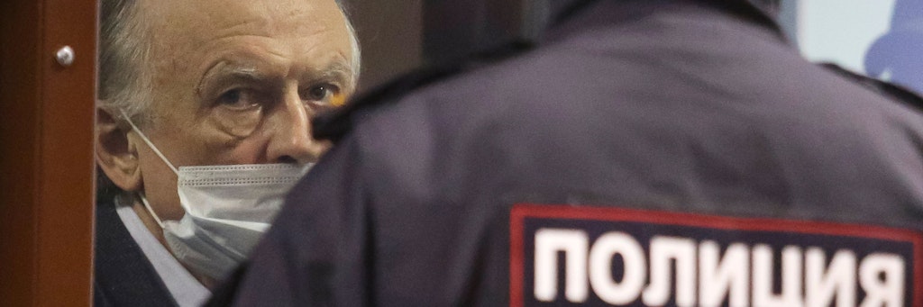 Oleg Sokolow am Freitag vor Gericht.