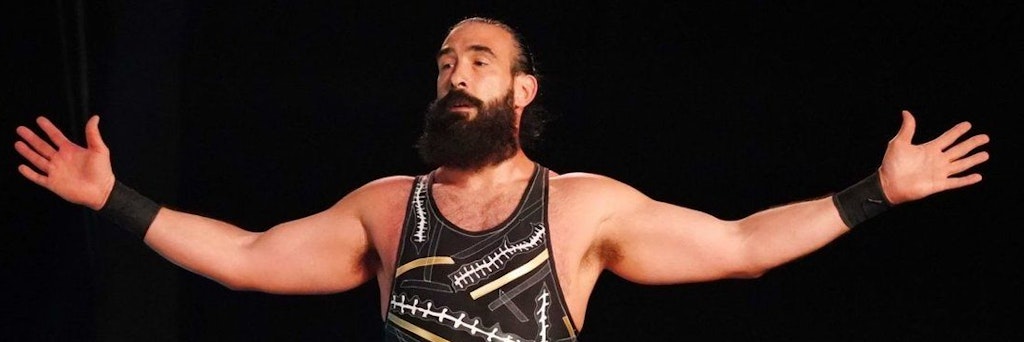 Wrestler Brodie Lee. 