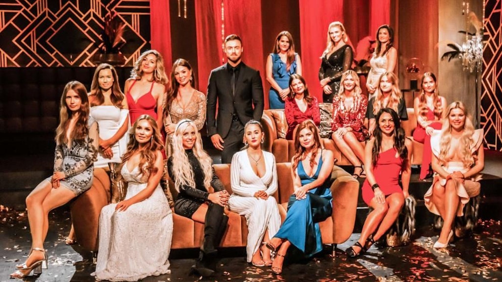 Der neue Bachelor und seine Kandidatinnen. 