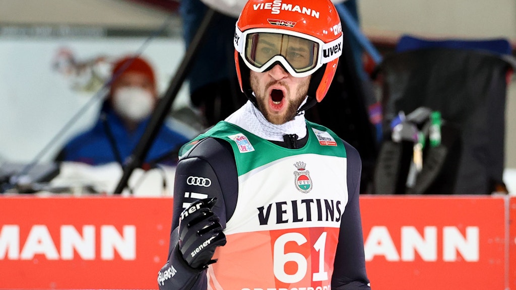 Noch gut im Rennen: Markus Eisenbichler. 