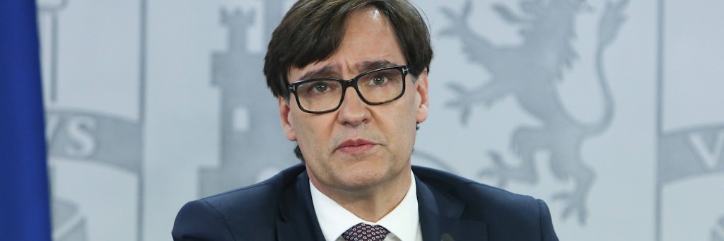Spaniens Gesundheitsminister Salvador Illa.