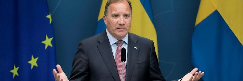 Regierungschef Stefan Löfven hatte die Bürger aufgerufen, Einkaufszentren zu meiden. 