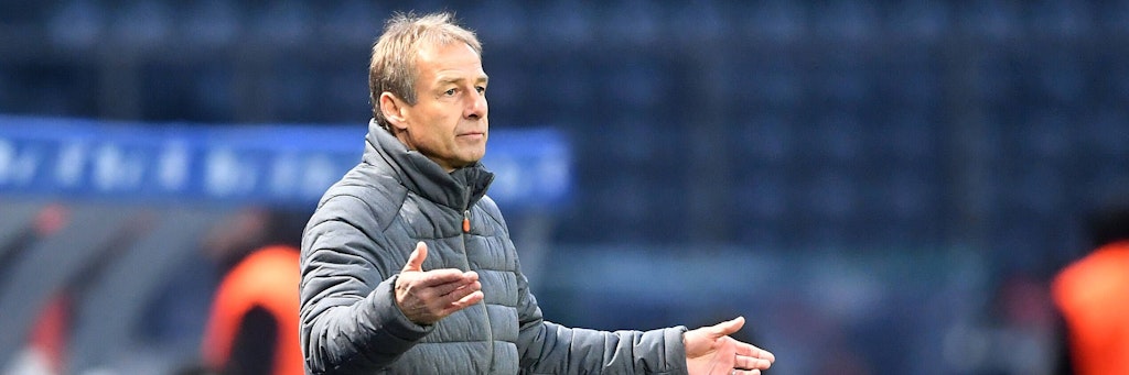 Jürgen Klinsmann hat das Jahr von Hertha BSC geprägt.