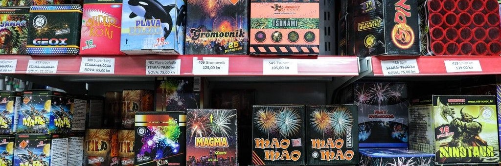 Pyrotechnik darf in diesem Jahr nicht verkauft werden.