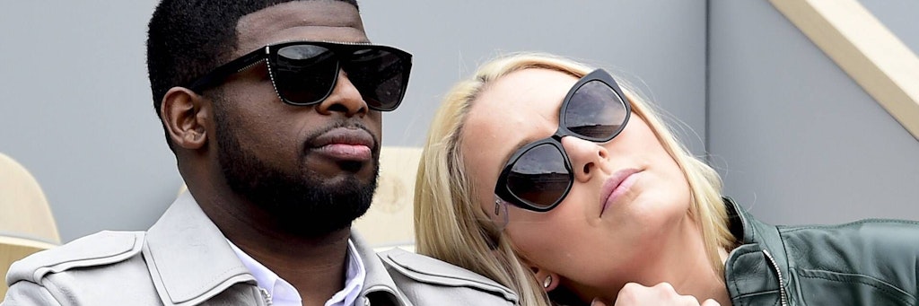 Lindsey Vonn und P. K. Subban wollen auch als getrennte nicht voneinander lassen.