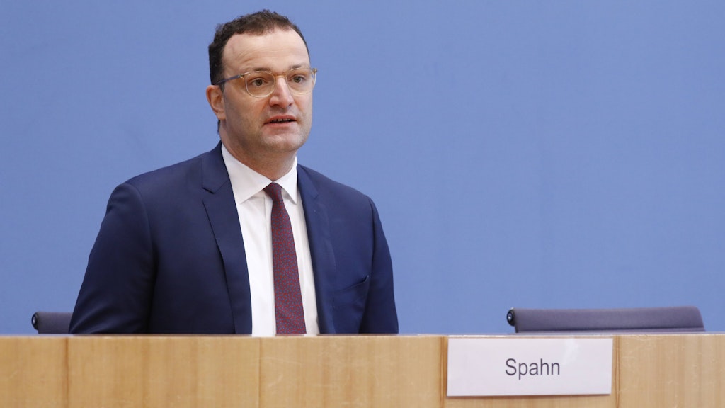 Gesundheitsminister Jens Spahn (CDU) wehrte sich gegen die Kritik.
