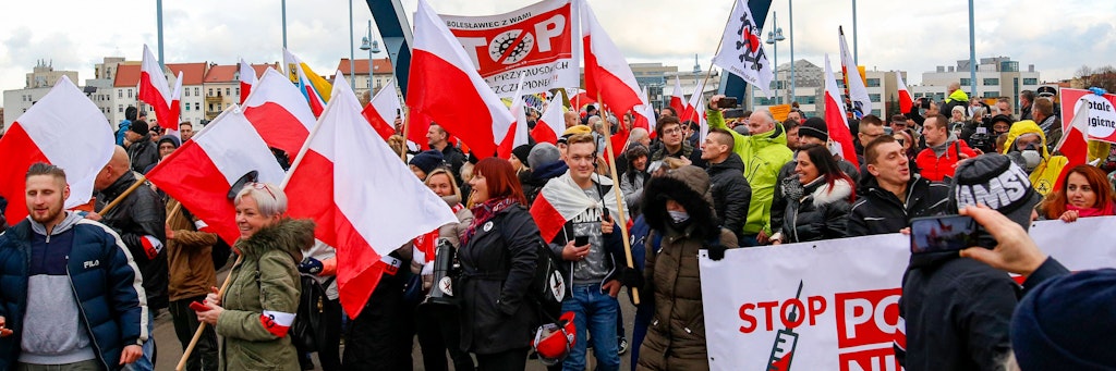 Ende November hatte „Querdenken“ deutsch-polnische Demos organisiert.