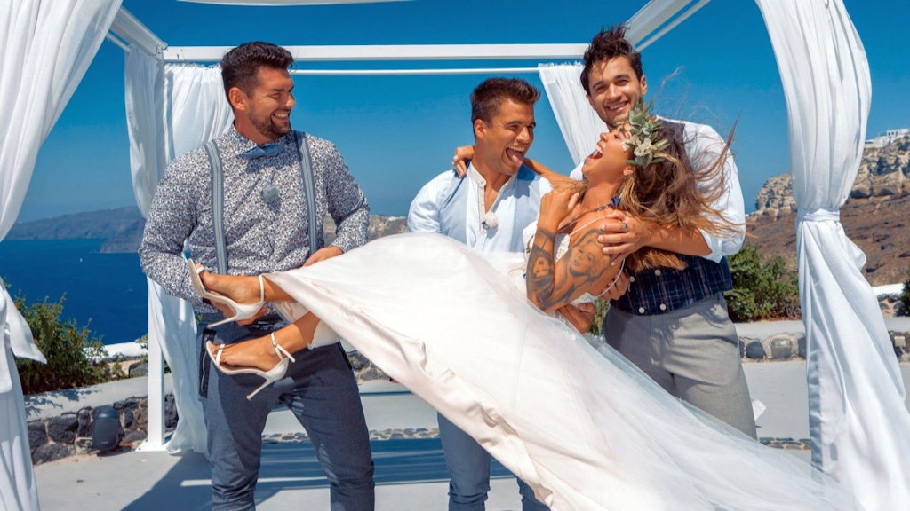Melissa, die Bachelorette von 2020, nahm Ioannis, Daniel und Leander mit ins Halbfinale.