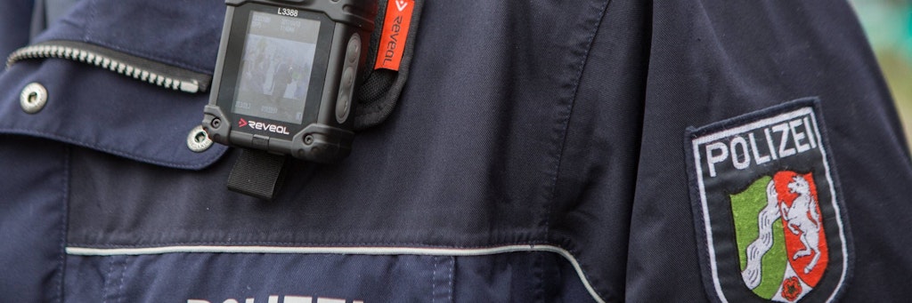 Ein Polizist aus NRW (Symbobild)