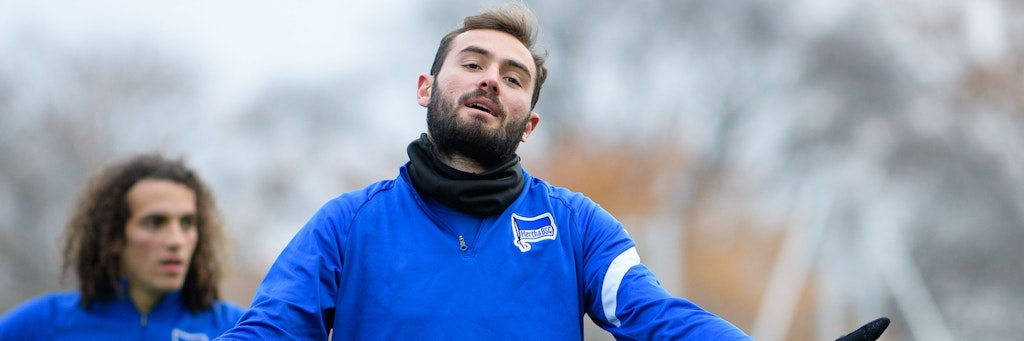 Lernt fleißig Deutsch, braucht aber noch einen Dolmetscher: Herthas Mittelfeldmann Lucas Tousart (23).