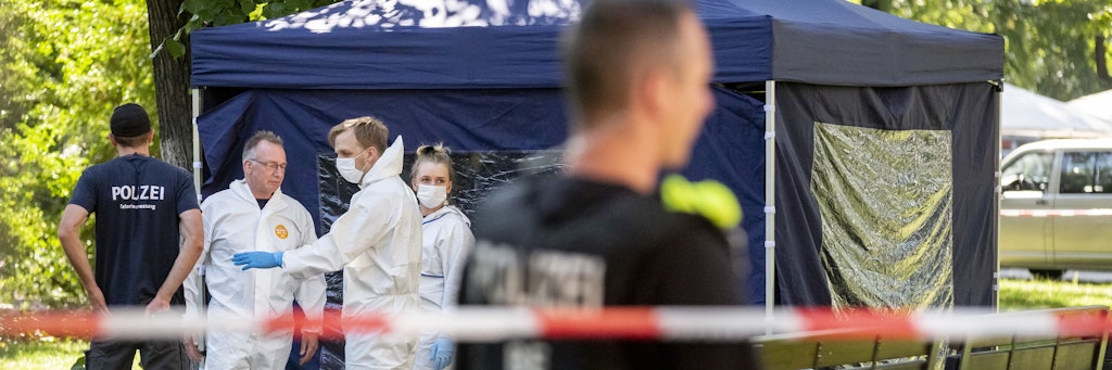 Tiergarten: Es soll ein staatlicher Auftragsmord gewesen sein.<br>