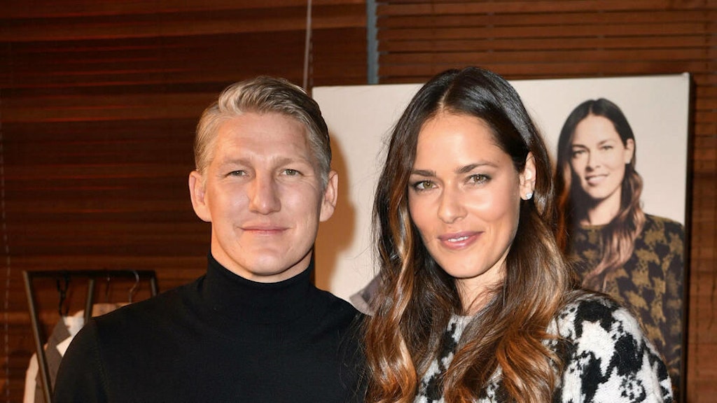 Sebastian Schweinsteiger und seine Frau Ana Ivanovic.