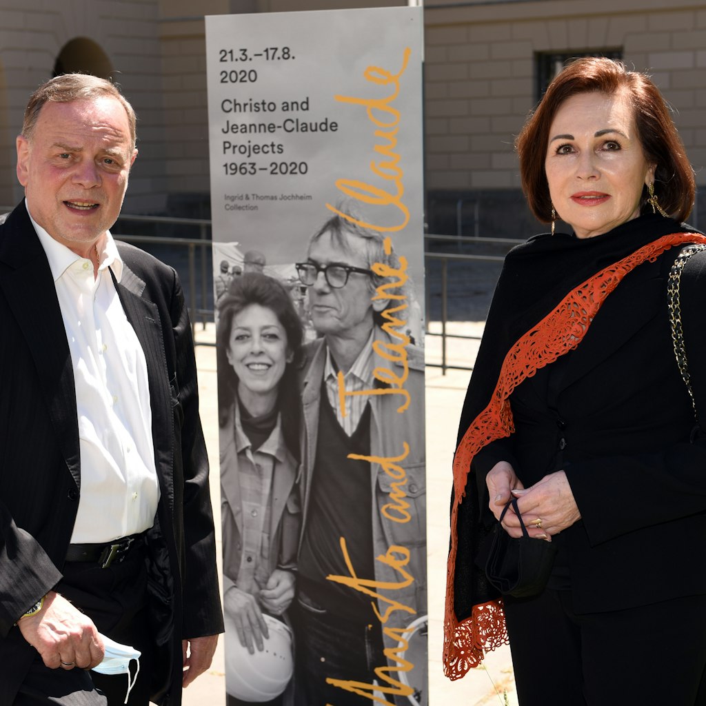 Ingrid und Thomas Jochheim bleiben schöne Erinnerungen und Fotos an ihre Freunde Christo und Jeanne-Claude.
