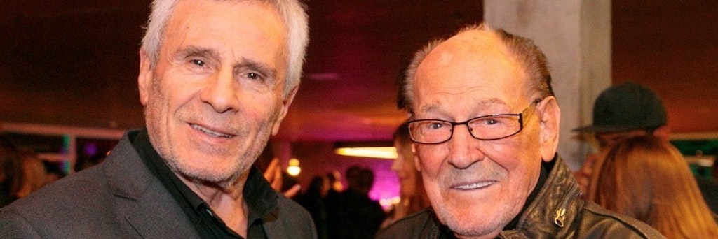 Sind gute Freunde: Gojko Mitic und Herbert Köfer.