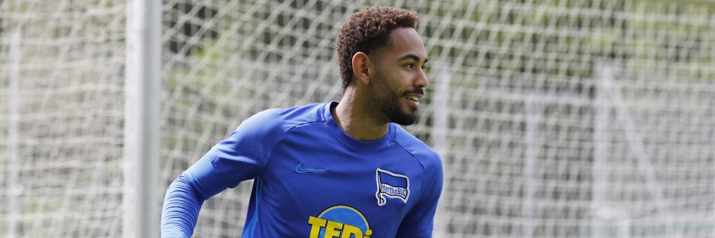 Matheus Cunha kann wegen seiner Gehirnerschütterung bisher nur ein Teiltraining bei Hertha machen.