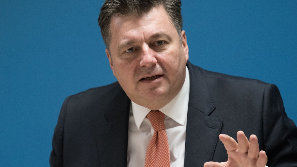 Sportsenator Andreas Geisel (SPD) will unbedingt ein neues Jahn-Stadion haben.