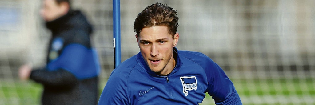 Brennt auf sein Startelf-Debüt unter Trainer Bruno Labbadia: Herthas Niklas Stark.