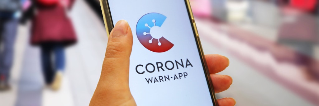 Der Startschirm einer Corona Warn-App. Sie soll dabei helfen, Infektionsketten frühzeitig zu erkennen.