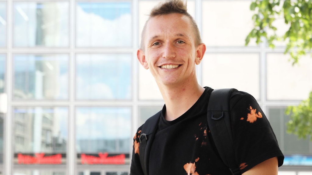Martin Kühn (24) aus Erfurt.