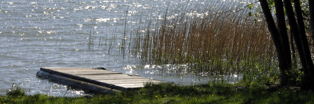 Großer Lychensee in der Uckermark lädt besonders an dieser Stelle zum Baden ein.