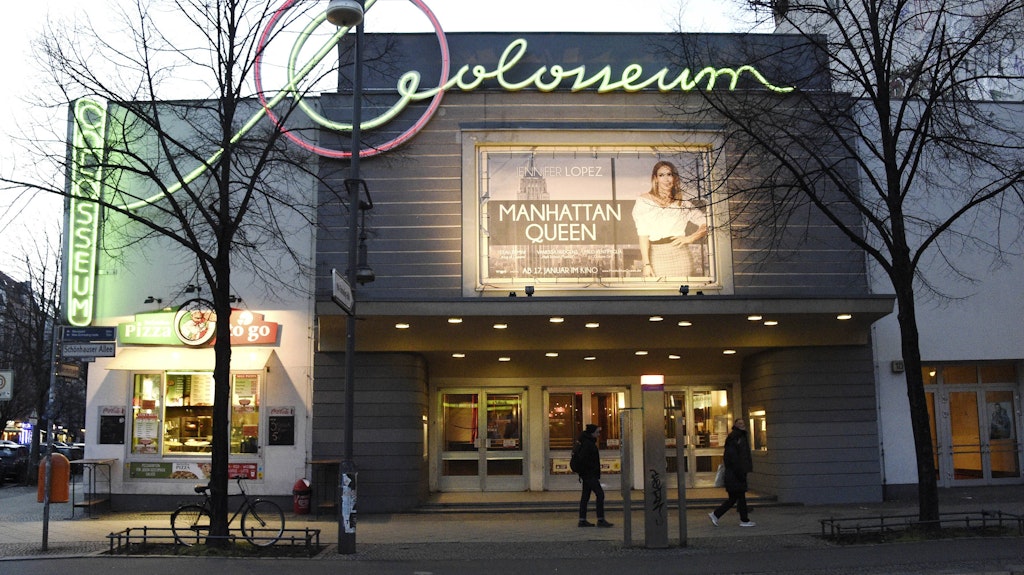 Das Kino Colosseum in der Schönhauser Allee 123. 