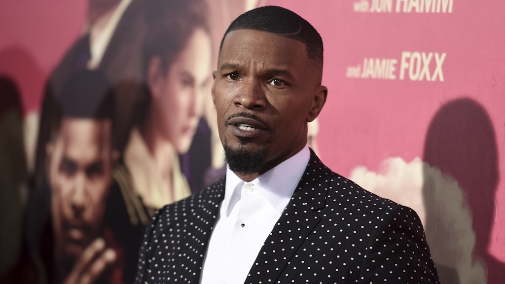 Schauspieler Jamie Foxx muss für die Rolle von Mike Tyson noch etwas trainieren.