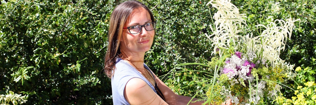 Alice Börsts Blumen können in ihrem Garten auf über 1500 Quadratmetern wachsen und gedeihen.<br>