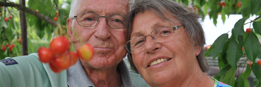 Die Eheleute Ruth und Guntram Müller aus Mahlsdorf feiern ihre Diamant-Hochzeit.<br>