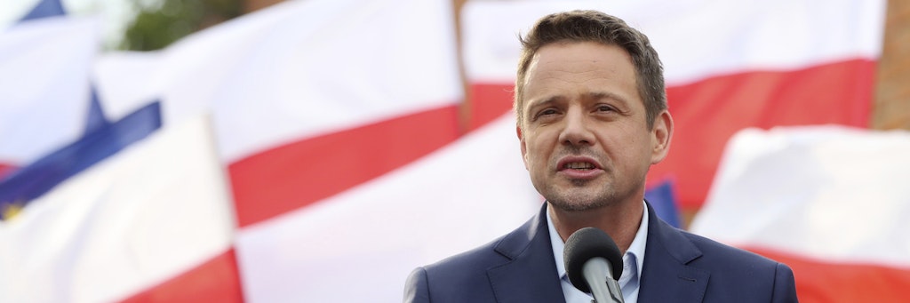 Warschaus Bürgermeister Rafal Trzaskowski (48) will Polens Präsident werden.