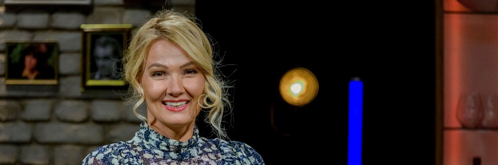 Franziska van Almsick beim TV-Talk „3nach9“ von Radio Bremen