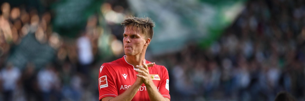 Marius Bülter ist davon überzeigt, dass er mit dem 1. FC Union auch kommende Saison noch erstklassig sein wird.
