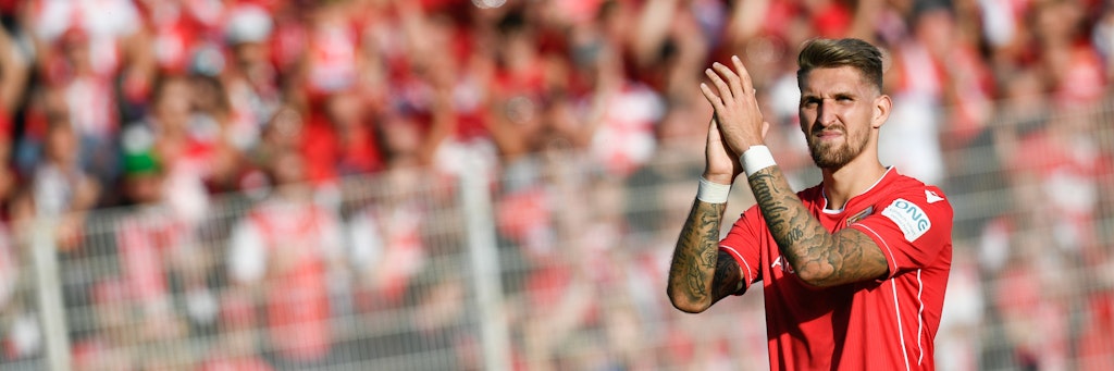 Robert Andrich kehrt nach abgesessener Gelb-Rot-Sperre zurück ins Team des 1. FC Union. Er soll das Mittelfeld der Eisernen wieder stabilisieren. 