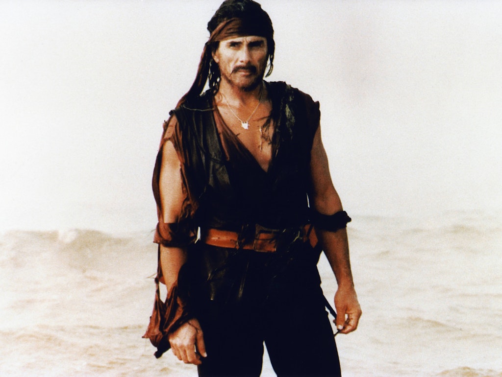 Er kann auch anders: Gojko Mitić als Seeräuber im Defa-Kinderfilm „Das Herz des Piraten“ (1988).