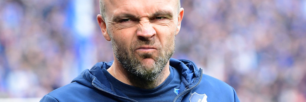 Miese Stimmung in Hoffenheim: der geschasste Fußballlehrer Alfred Schreuder.