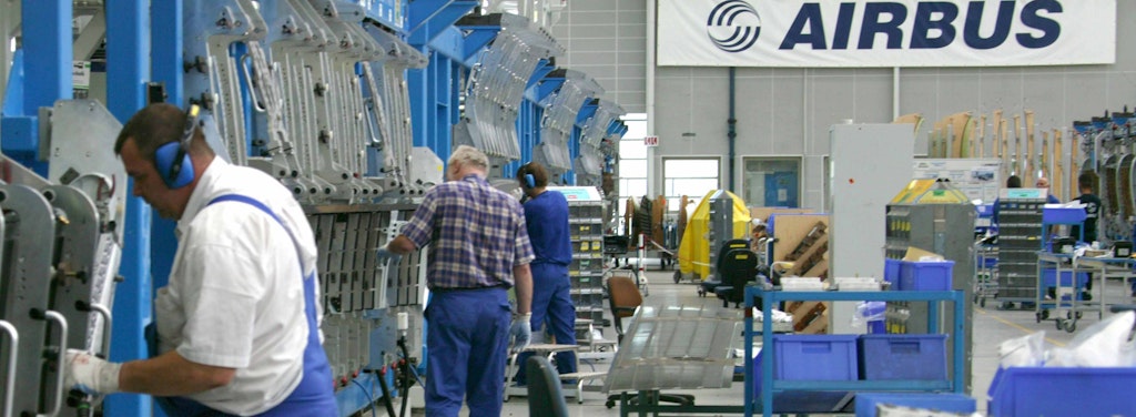 In den rund 30 deutschen Airbus-Standorten wie hier in Bremen sollen 5100 Jobs bis Mitte 2021 wegfallen. 