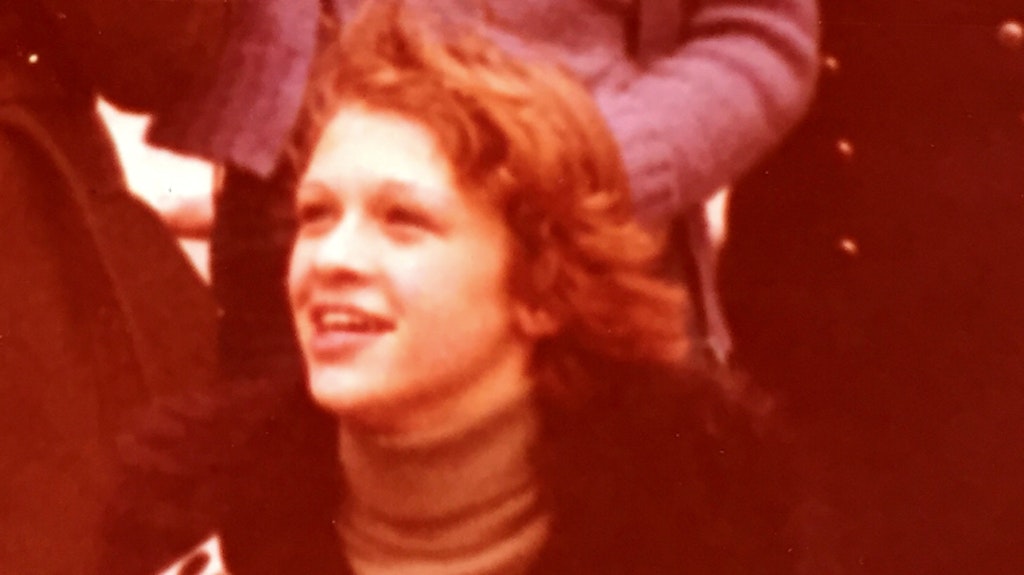 Ein Bild aus dem Jahr 1977: Elke Büdenbender als Schülerin.