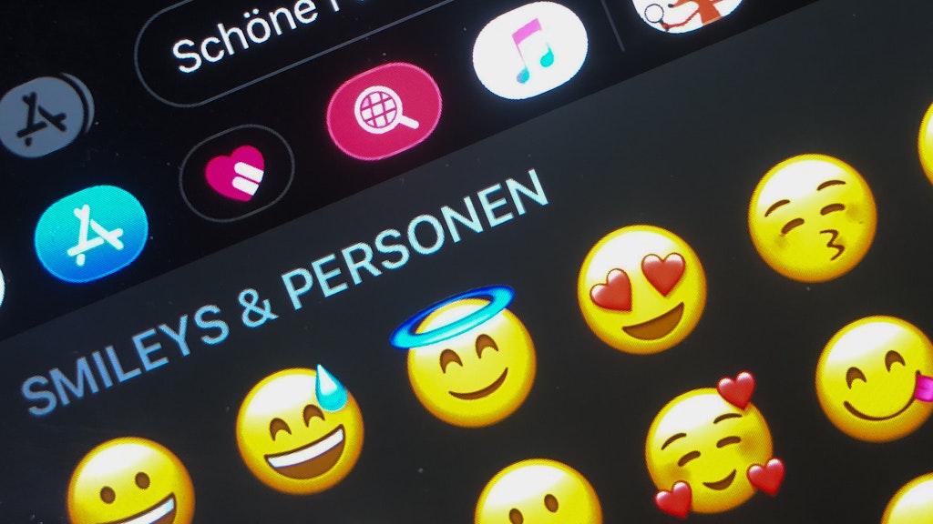 Dank Emojis lassen sich nahezu sämtliche Emotionen bildlich darstellen.