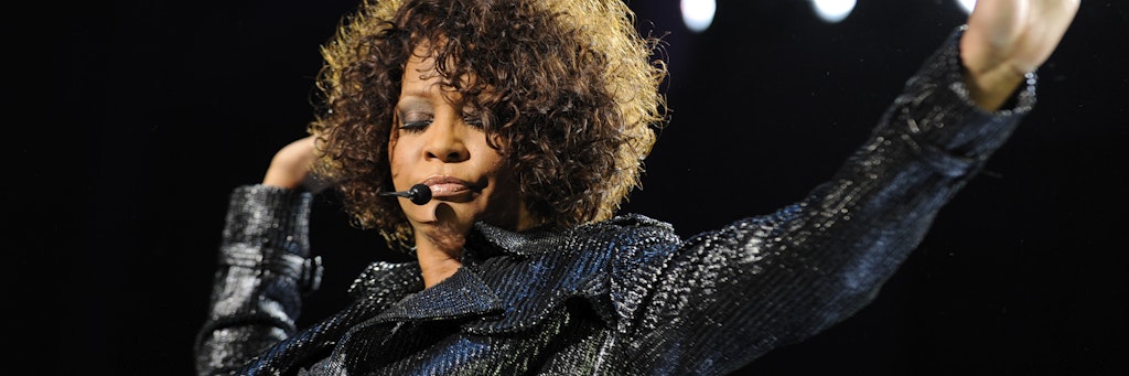 Whitney Houston im Jahr 2010 bei einem Konzert in Hannover. Zu diesem Zeitpunkt stand es längst nicht mehr so gut, um die Sängerin.