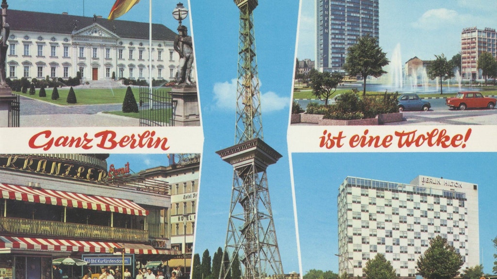 Ansichtskarte aus dem West-Berlin der 1960er Jahre.
