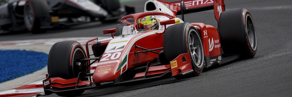 Mick Schumacher fuhr ein starkes Sprint-Rennen und landete erneut auf Platz drei. 