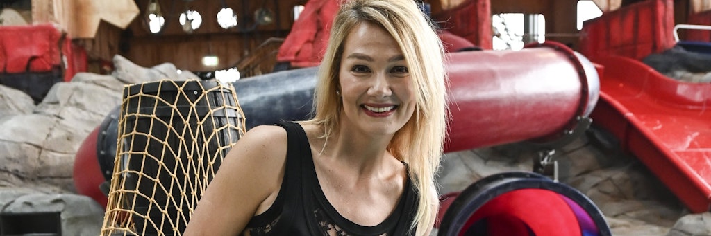 Der frührere Schwimmstar Franziska van Almsick geht heute nicht mehr so gerne ins Wasser.