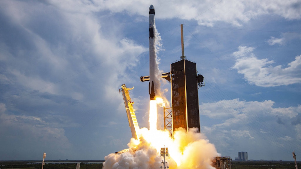 Erst kürzlich, am 30. Mai, flog wieder eine Astronauten-Crew von Cape Canaveral auf die ISS.