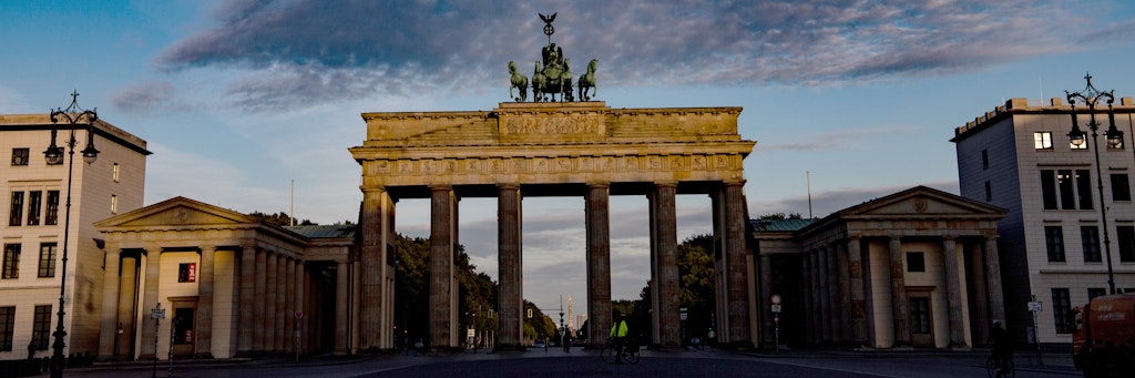 Die Transportbranche will am Brandenburger Tor demonstrieren.