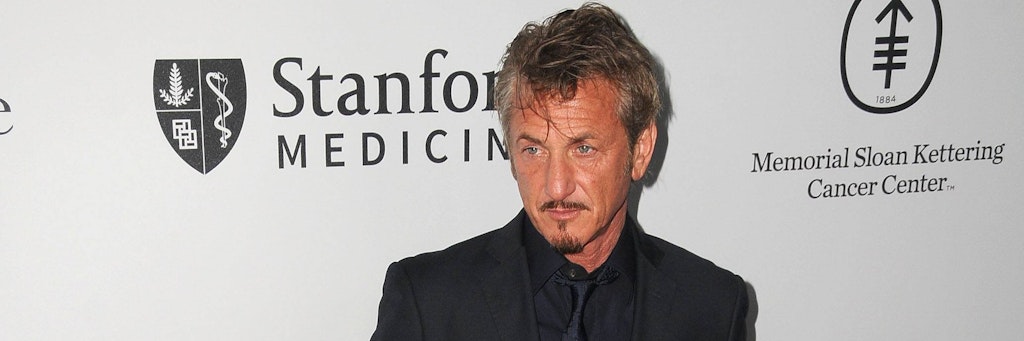 Der US-Schauspieler Sean Penn.